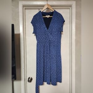 Liz Claiborne faux wrap dress